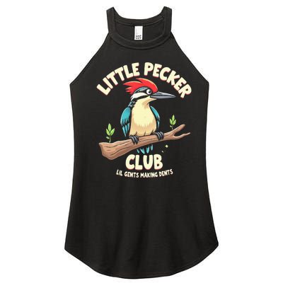 Little Pecker Club Lil Gents Making Dents Women's Perfect Tri Rocker Tank