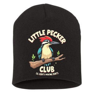 Little Pecker Club Lil Gents Making Dents Short Acrylic Beanie