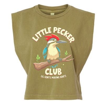 Little Pecker Club Lil Gents Making Dents Garment-Dyed Women's Muscle Tee