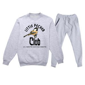 Little Pecker Club Premium Crewneck Sweatsuit Set