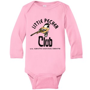 Little Pecker Club Baby Long Sleeve Bodysuit