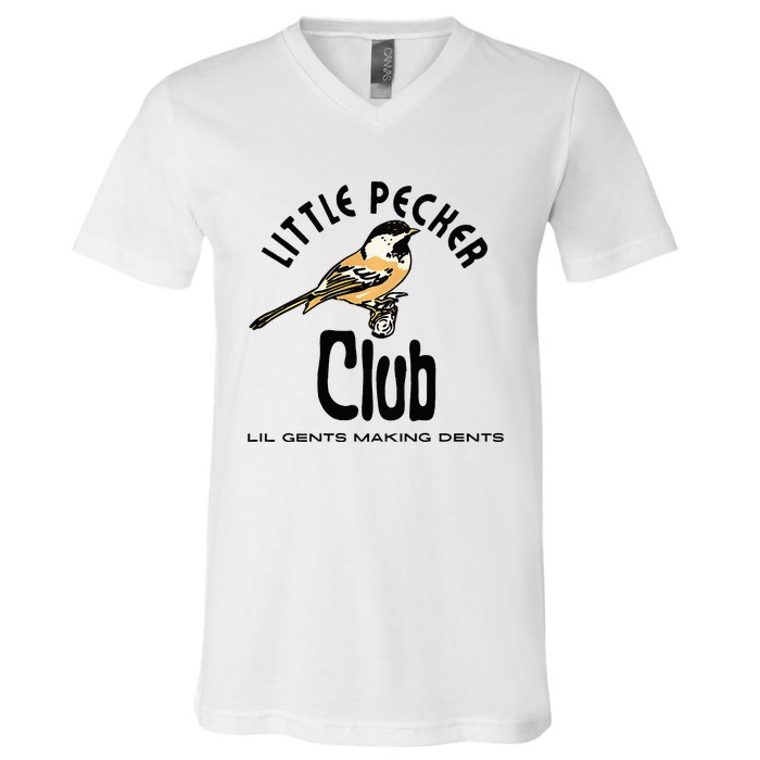 Little Pecker Club V-Neck T-Shirt