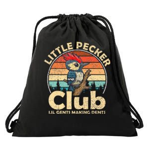 Little Pecker Club Lil Gents Making Dents Drawstring Bag