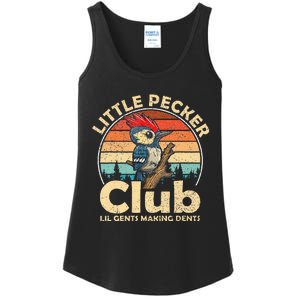 Little Pecker Club Lil Gents Making Dents Ladies Essential Tank