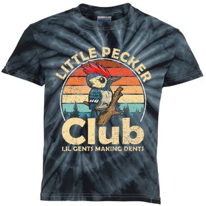 Little Pecker Club Lil Gents Making Dents Kids Tie-Dye T-Shirt