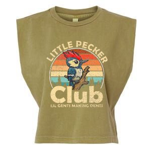 Little Pecker Club Lil Gents Making Dents Garment-Dyed Women's Muscle Tee