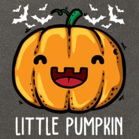 Little Pumpkin Cute Halloween Cotton Canvas Backpack