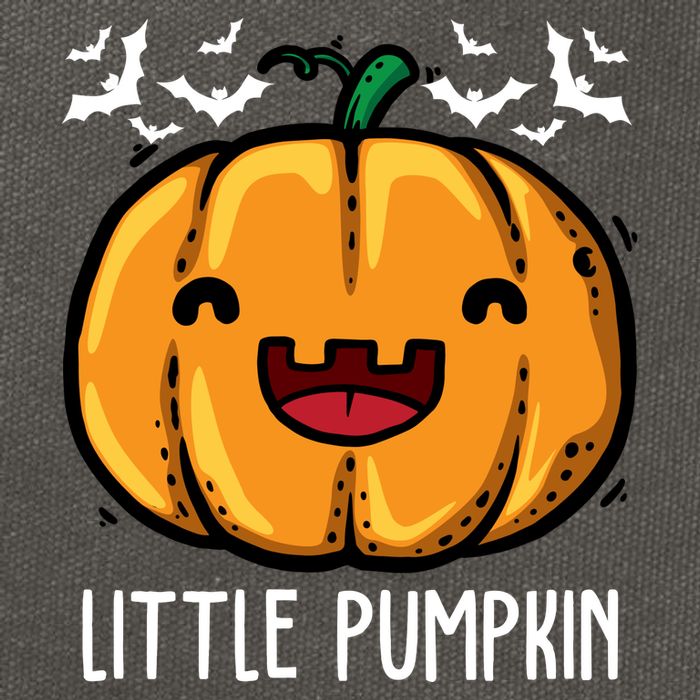Little Pumpkin Cute Halloween Cotton Canvas Backpack
