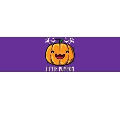 Little Pumpkin Cute Halloween Bumper Sticker