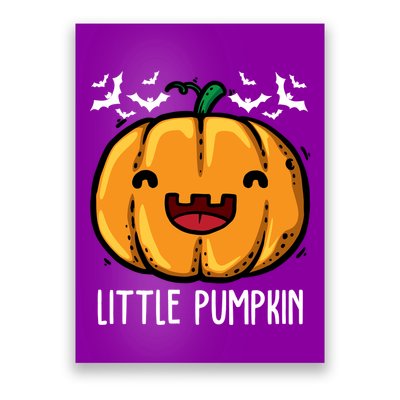 Little Pumpkin Cute Halloween Poster