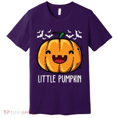Little Pumpkin Cute Halloween Premium T-Shirt