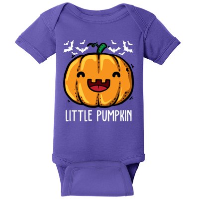 Little Pumpkin Cute Halloween Baby Bodysuit