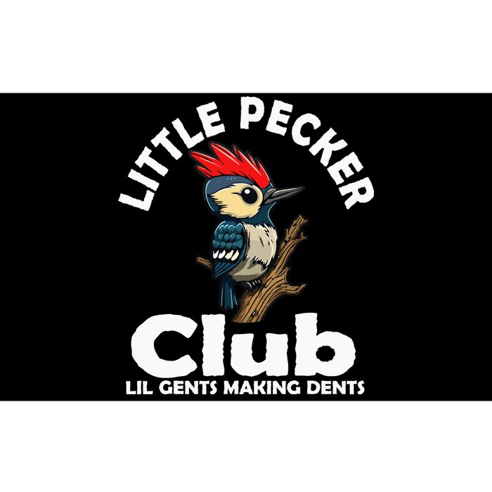 Little Pecker Club Lil Gents Making Dents Bumper Sticker