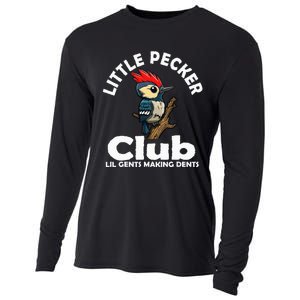 Little Pecker Club Lil Gents Making Dents Cooling Performance Long Sleeve Crew