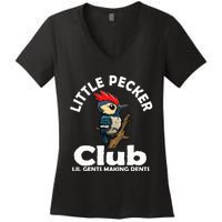 Little Pecker Club Lil Gents Making Dents Women's V-Neck T-Shirt