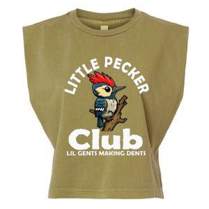 Little Pecker Club Lil Gents Making Dents Garment-Dyed Women's Muscle Tee