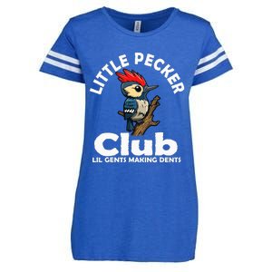 Little Pecker Club Lil Gents Making Dents Enza Ladies Jersey Football T-Shirt