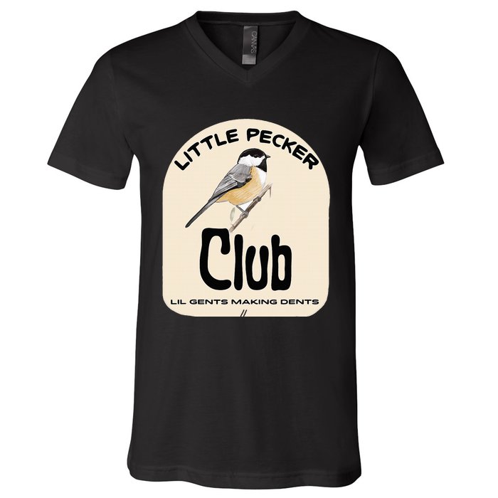 Little Pecker Club V-Neck T-Shirt