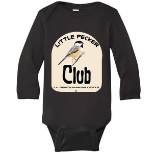 Little Pecker Club Baby Long Sleeve Bodysuit