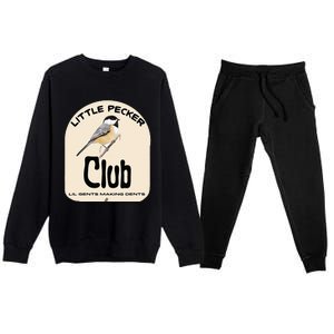 Little Pecker Club Premium Crewneck Sweatsuit Set