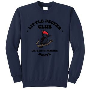 Little Pecker Club Lil Gents Making Dents Tall Sweatshirt