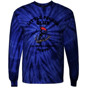 Little Pecker Club Lil Gents Making Dents Tie-Dye Long Sleeve Shirt