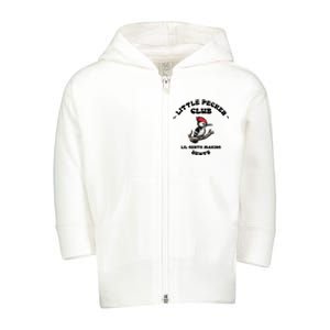 Little Pecker Club Lil Gents Making Dents Toddler Zip Fleece Hoodie