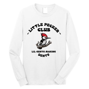 Little Pecker Club Lil Gents Making Dents Long Sleeve Shirt