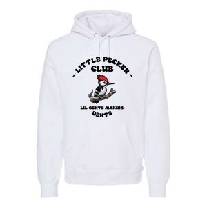 Little Pecker Club Lil Gents Making Dents Premium Hoodie