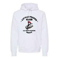 Little Pecker Club Lil Gents Making Dents Premium Hoodie