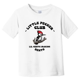 Little Pecker Club Lil Gents Making Dents Toddler T-Shirt