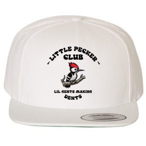 Little Pecker Club Lil Gents Making Dents Wool Snapback Cap