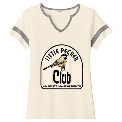 little pecker club Ladies Halftime Notch Neck Tee