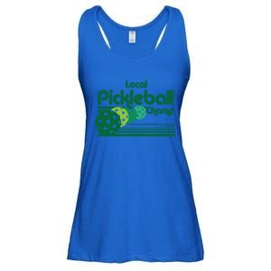 Local Pickleball Champ Professional Pickleballer Gift Ladies Essential Flowy Tank