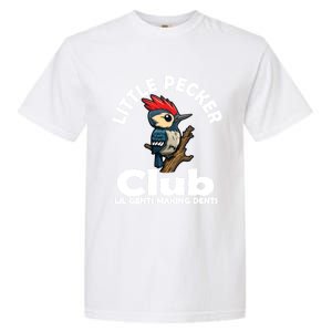 Little Pecker Club Lil Gents Making Dents Funny Woodpecker Garment-Dyed Heavyweight T-Shirt