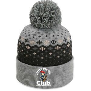 Little Pecker Club Lil Gents Making Dents Funny Woodpecker The Baniff Cuffed Pom Beanie