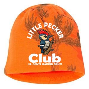 Little Pecker Club Lil Gents Making Dents Funny Woodpecker Kati - Camo Knit Beanie