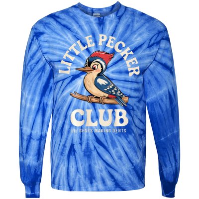 Little Pecker Club Front And Back Tie-Dye Long Sleeve Shirt