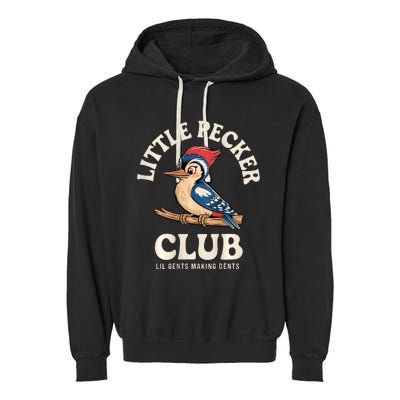 Little Pecker Club Front And Back Garment-Dyed Fleece Hoodie