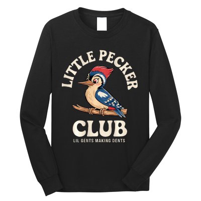 Little Pecker Club Front And Back Long Sleeve Shirt