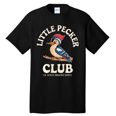 Little Pecker Club Front And Back Tall T-Shirt