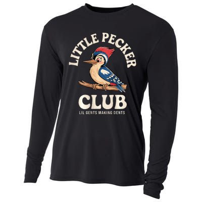 Little Pecker Club Front And Back Cooling Performance Long Sleeve Crew