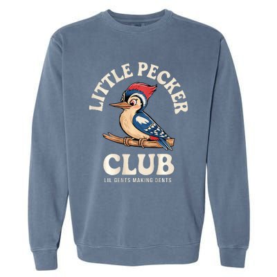 Little Pecker Club Front And Back Garment-Dyed Sweatshirt