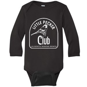 Little Pecker Club Baby Long Sleeve Bodysuit