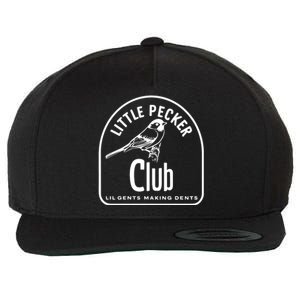 Little Pecker Club Wool Snapback Cap