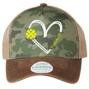 Love Pickleball Cute Pickleball Match I Love Pickleball Legacy Tie Dye Trucker Hat