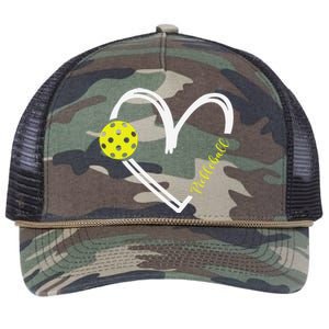 Love Pickleball Cute Pickleball Match I Love Pickleball Retro Rope Trucker Hat Cap