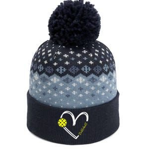 Love Pickleball Cute Pickleball Match I Love Pickleball The Baniff Cuffed Pom Beanie