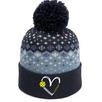 Love Pickleball Cute Pickleball Match I Love Pickleball The Baniff Cuffed Pom Beanie