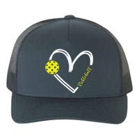 Love Pickleball Cute Pickleball Match I Love Pickleball Yupoong Adult 5-Panel Trucker Hat